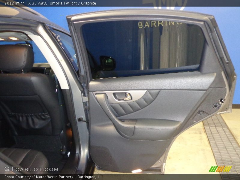 Umbria Twilight / Graphite 2012 Infiniti FX 35 AWD