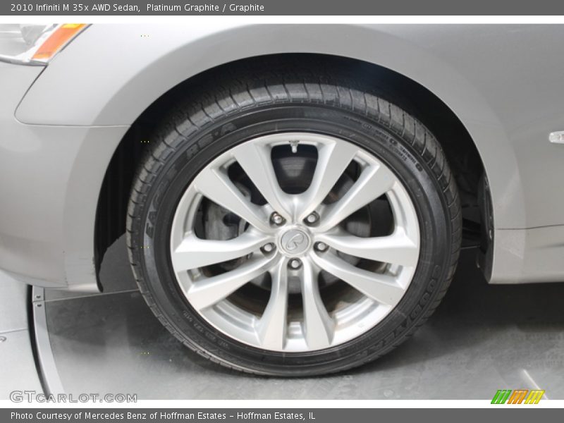 Platinum Graphite / Graphite 2010 Infiniti M 35x AWD Sedan