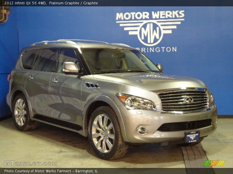 Platinum Graphite / Graphite 2012 Infiniti QX 56 4WD