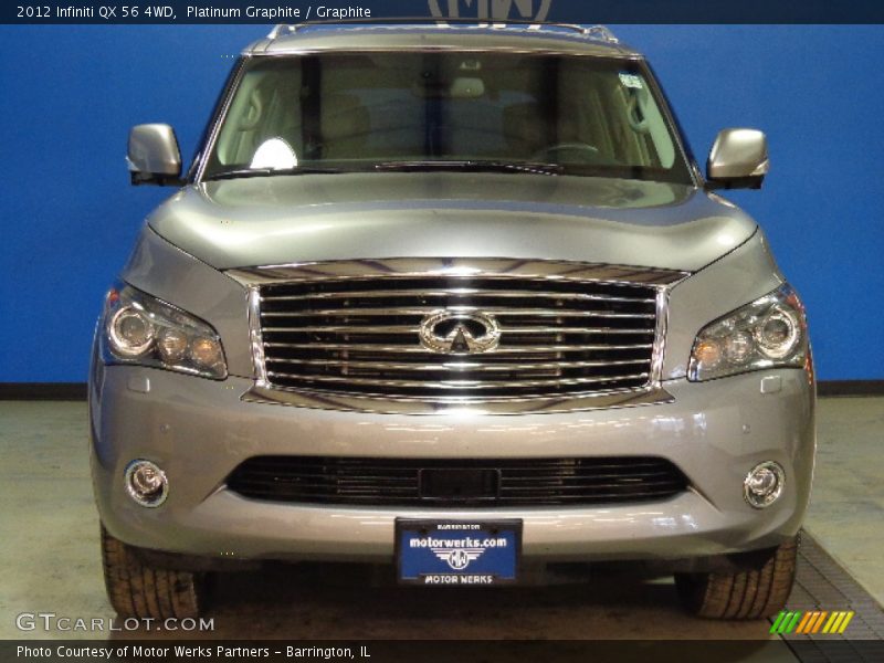 Platinum Graphite / Graphite 2012 Infiniti QX 56 4WD