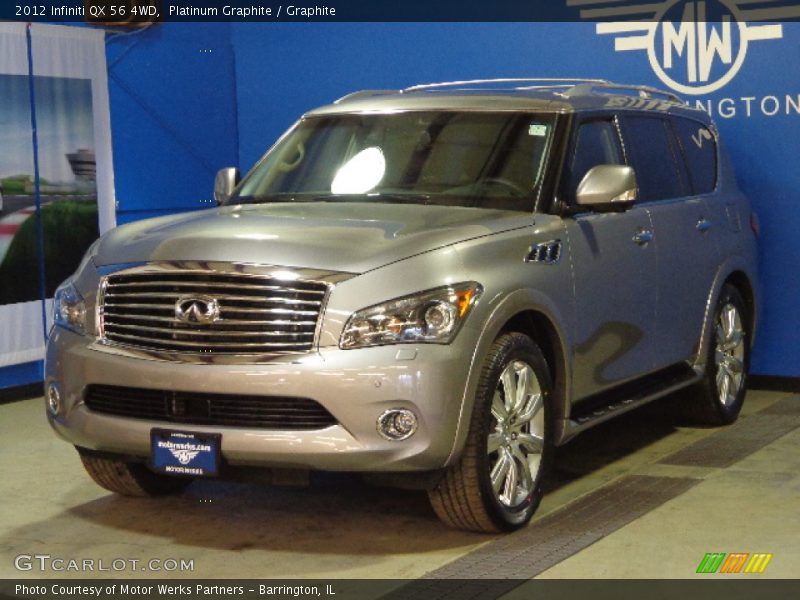 Platinum Graphite / Graphite 2012 Infiniti QX 56 4WD