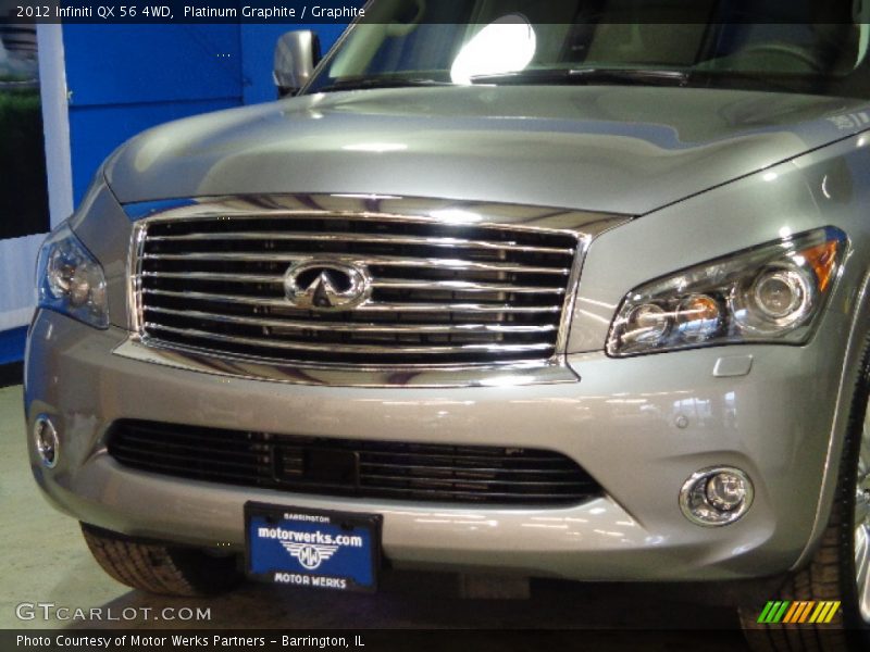 Platinum Graphite / Graphite 2012 Infiniti QX 56 4WD