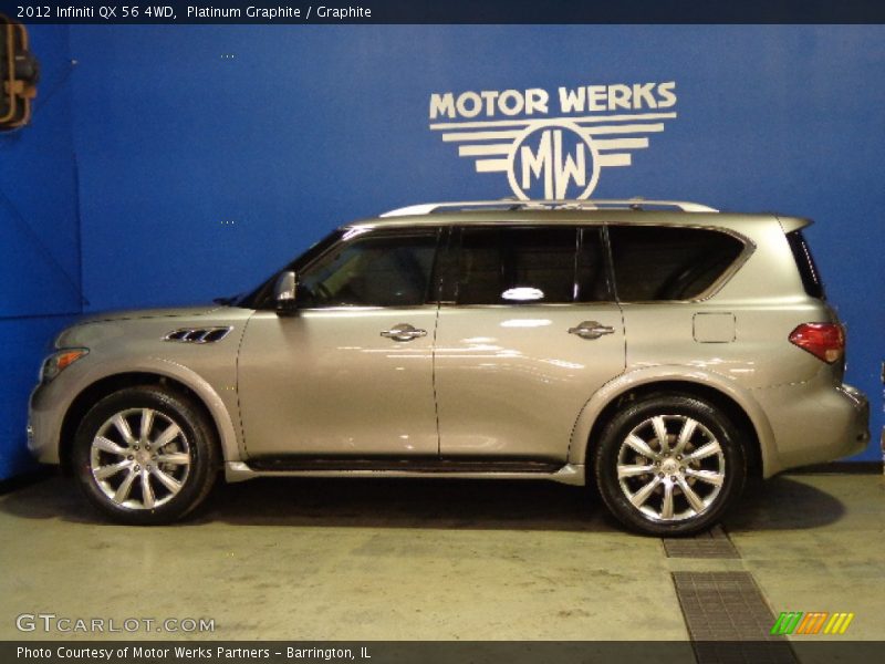 Platinum Graphite / Graphite 2012 Infiniti QX 56 4WD