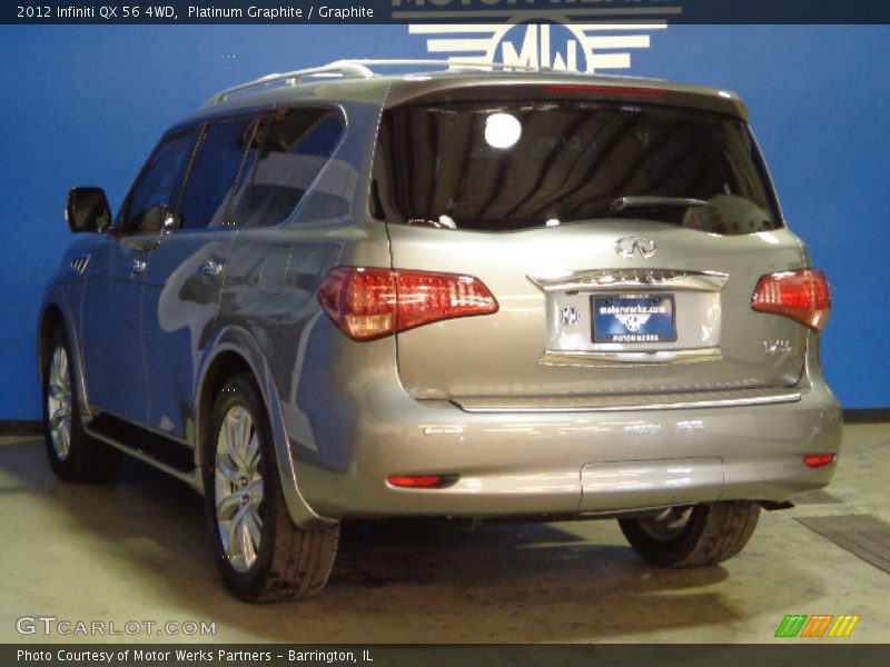 Platinum Graphite / Graphite 2012 Infiniti QX 56 4WD