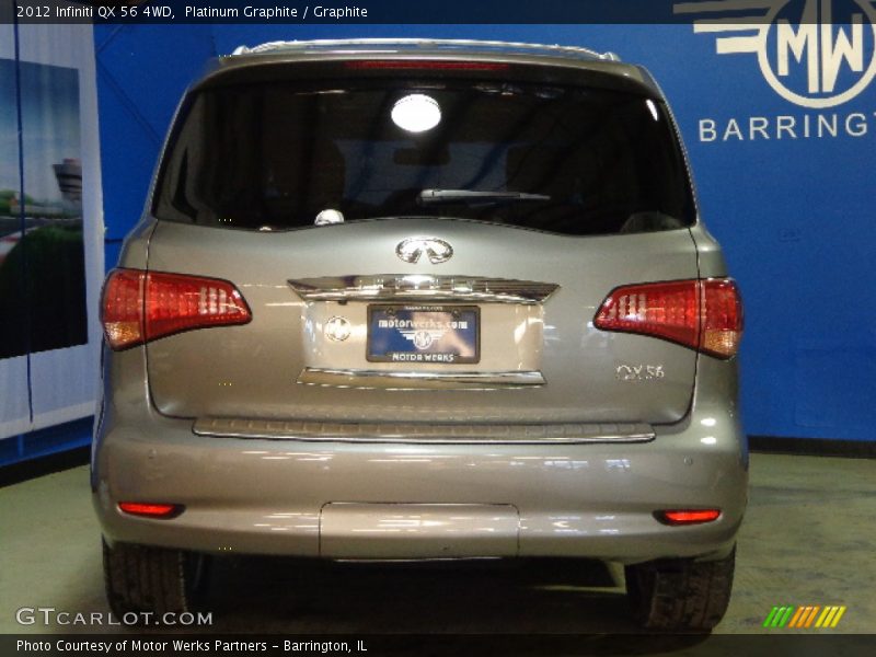 Platinum Graphite / Graphite 2012 Infiniti QX 56 4WD