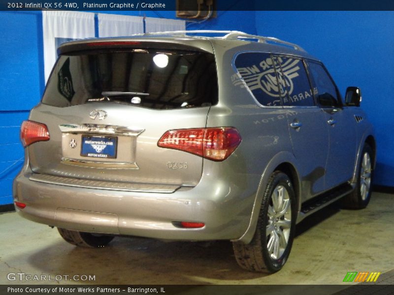 Platinum Graphite / Graphite 2012 Infiniti QX 56 4WD