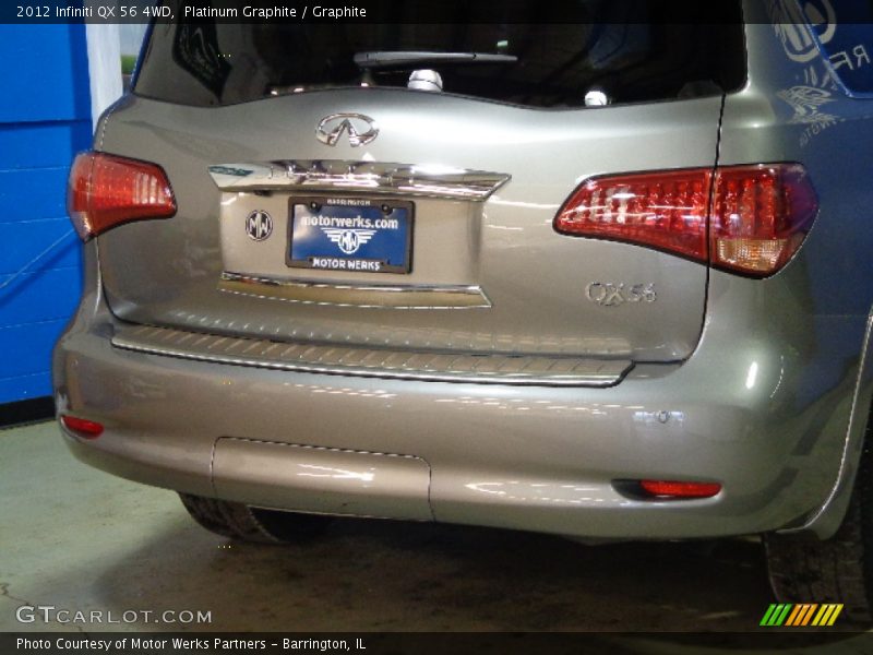 Platinum Graphite / Graphite 2012 Infiniti QX 56 4WD