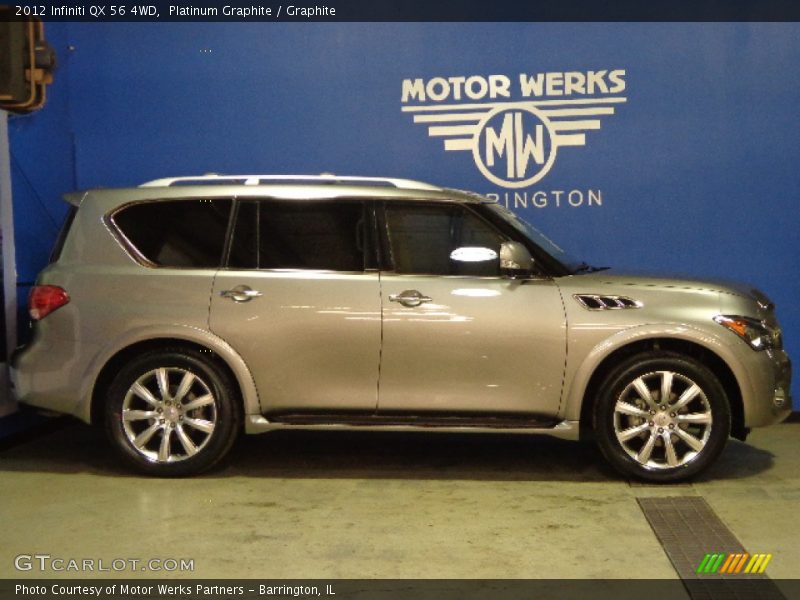 Platinum Graphite / Graphite 2012 Infiniti QX 56 4WD