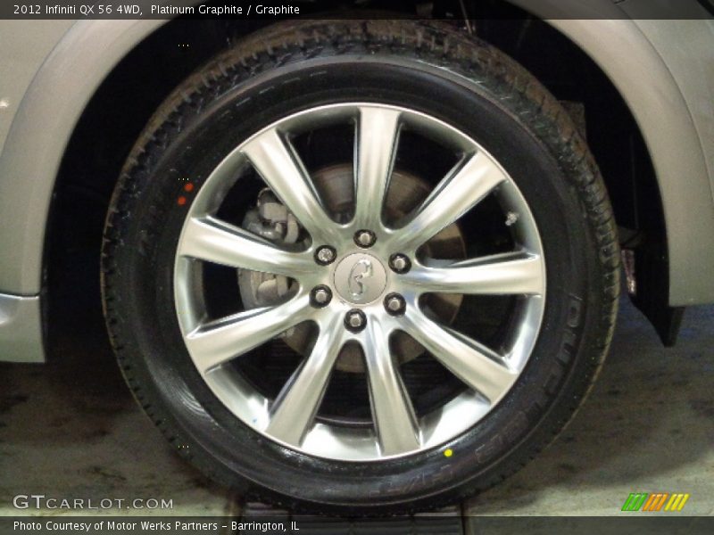 Platinum Graphite / Graphite 2012 Infiniti QX 56 4WD