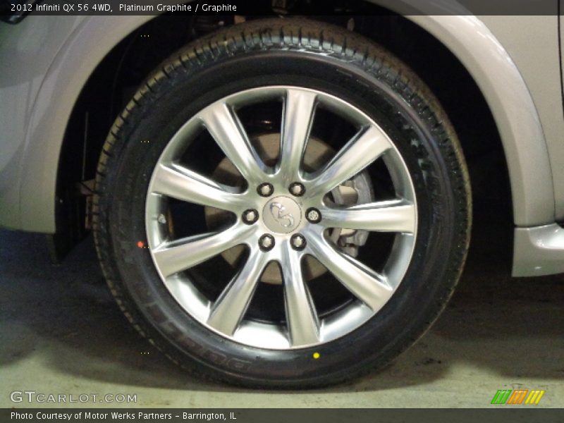 Platinum Graphite / Graphite 2012 Infiniti QX 56 4WD