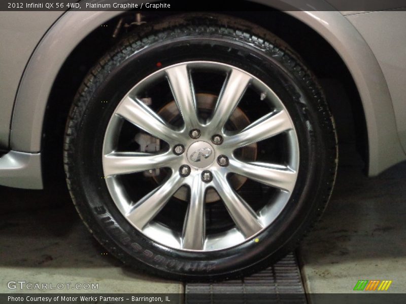 Platinum Graphite / Graphite 2012 Infiniti QX 56 4WD