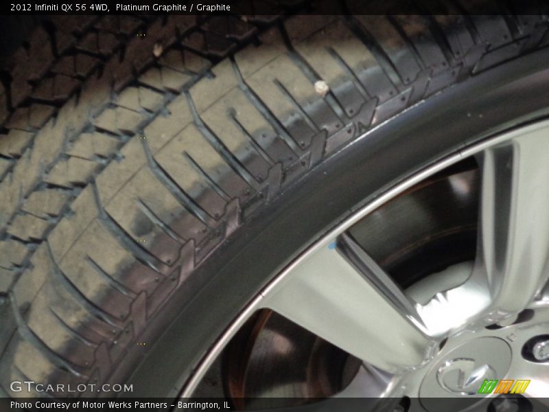 Platinum Graphite / Graphite 2012 Infiniti QX 56 4WD