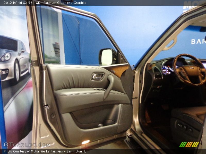 Platinum Graphite / Graphite 2012 Infiniti QX 56 4WD