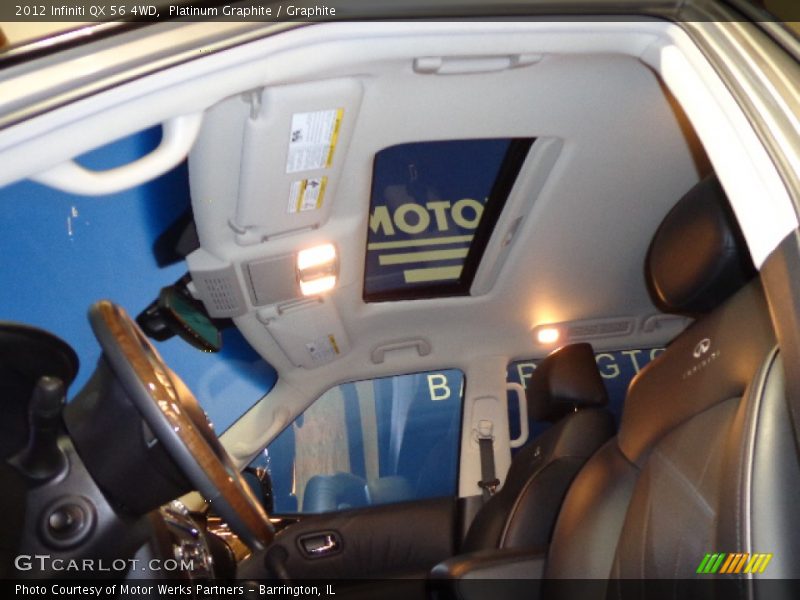 Platinum Graphite / Graphite 2012 Infiniti QX 56 4WD