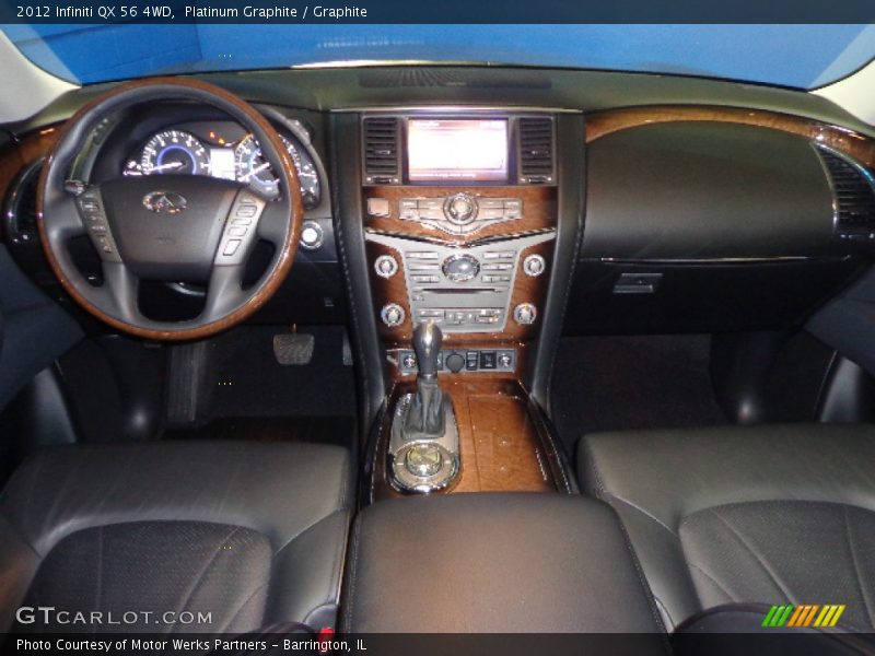 Platinum Graphite / Graphite 2012 Infiniti QX 56 4WD