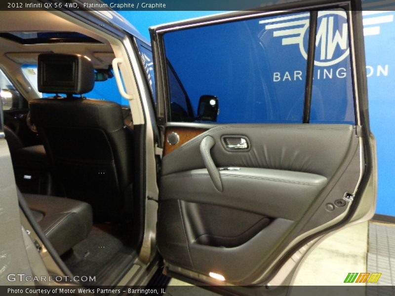 Platinum Graphite / Graphite 2012 Infiniti QX 56 4WD