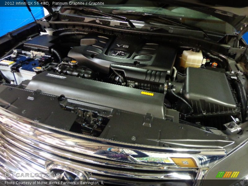 Platinum Graphite / Graphite 2012 Infiniti QX 56 4WD