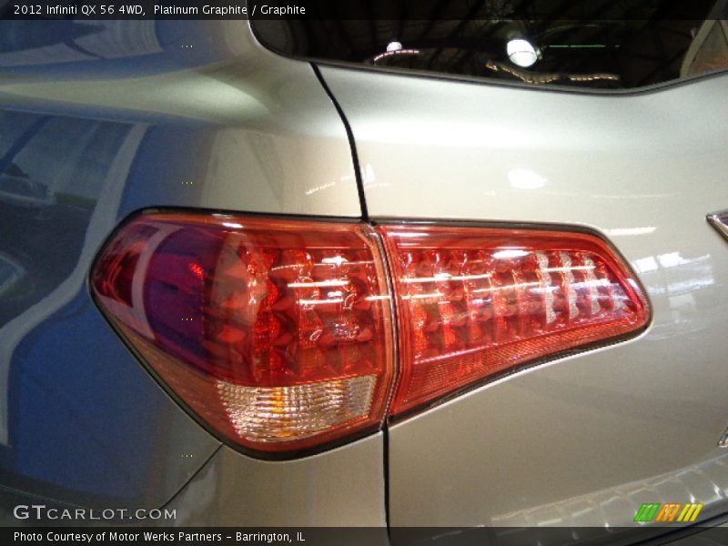 Platinum Graphite / Graphite 2012 Infiniti QX 56 4WD