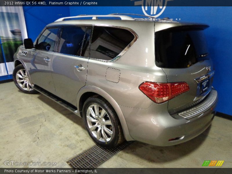 Platinum Graphite / Graphite 2012 Infiniti QX 56 4WD