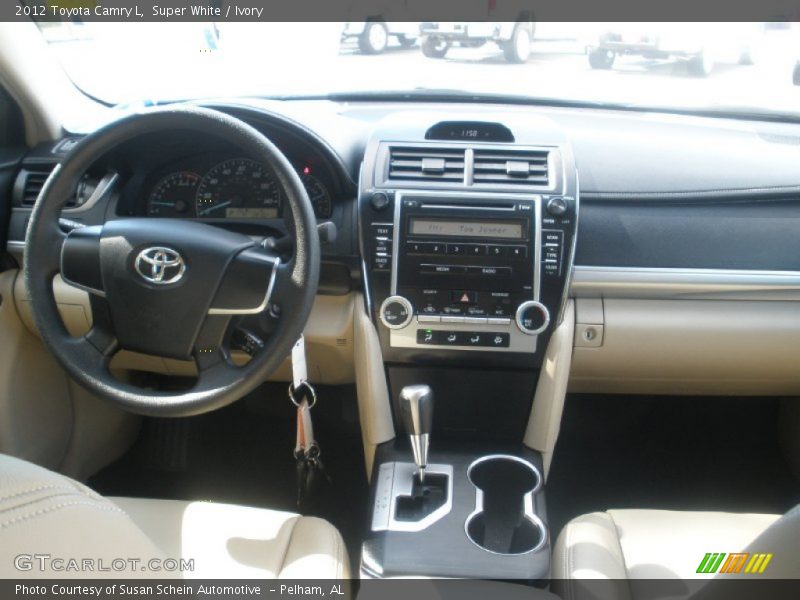 Super White / Ivory 2012 Toyota Camry L
