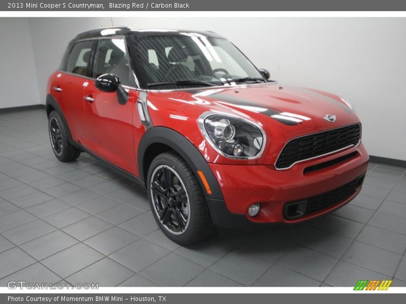 Blazing Red / Carbon Black 2013 Mini Cooper S Countryman