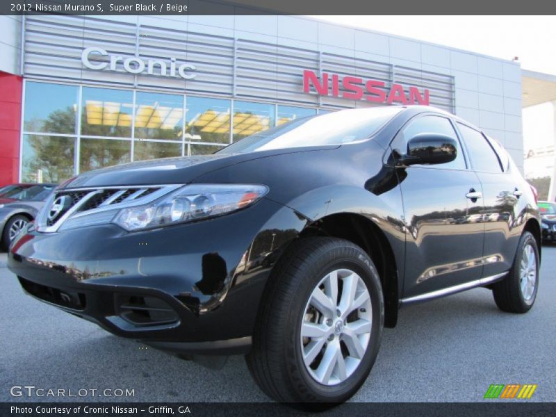 Super Black / Beige 2012 Nissan Murano S