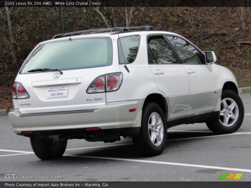 White Gold Crystal / Ivory 2003 Lexus RX 300 AWD