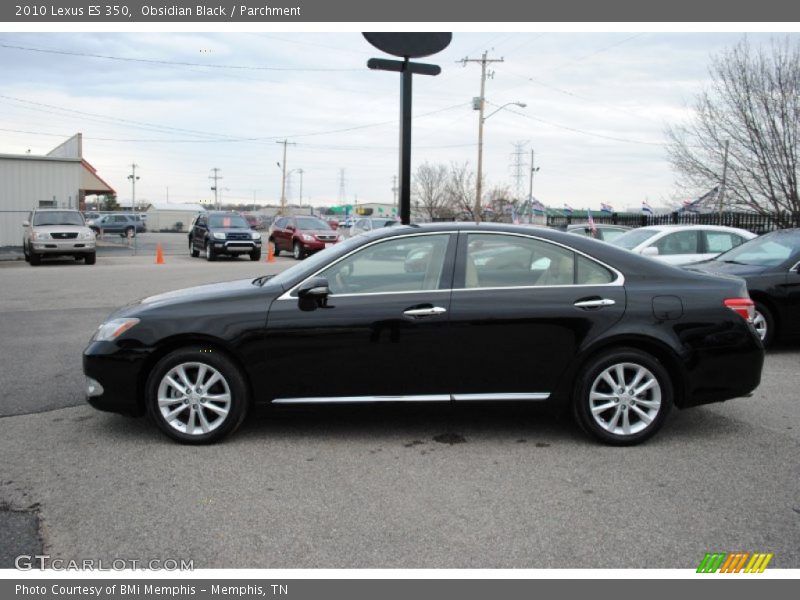 Obsidian Black / Parchment 2010 Lexus ES 350