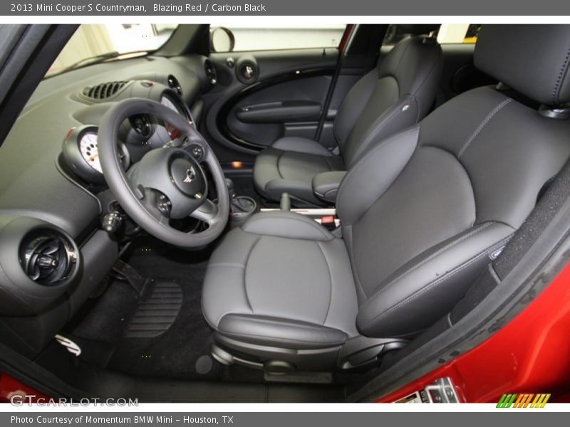 Blazing Red / Carbon Black 2013 Mini Cooper S Countryman