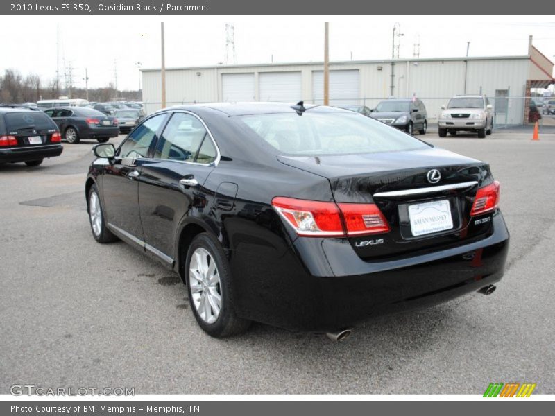 Obsidian Black / Parchment 2010 Lexus ES 350