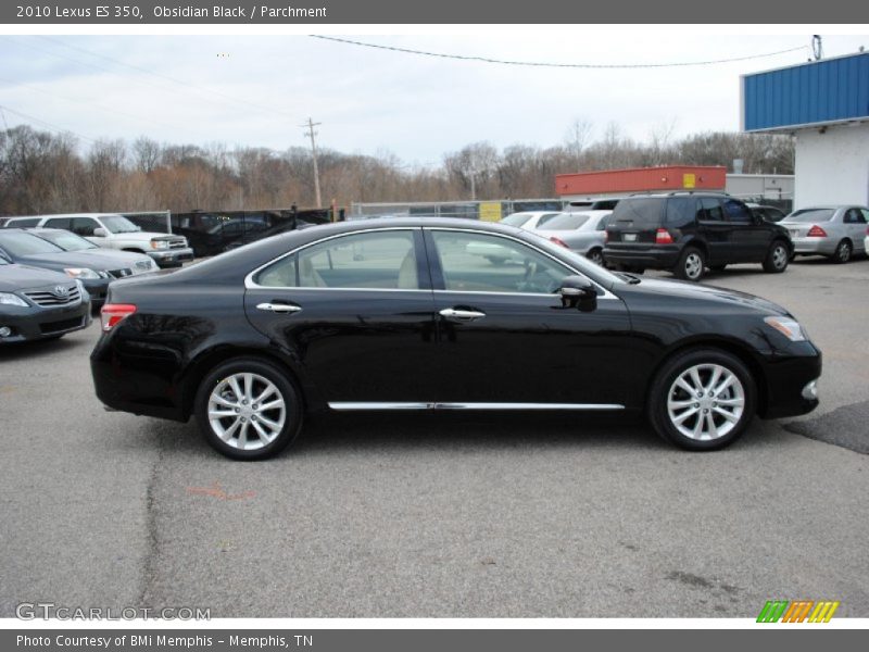 Obsidian Black / Parchment 2010 Lexus ES 350