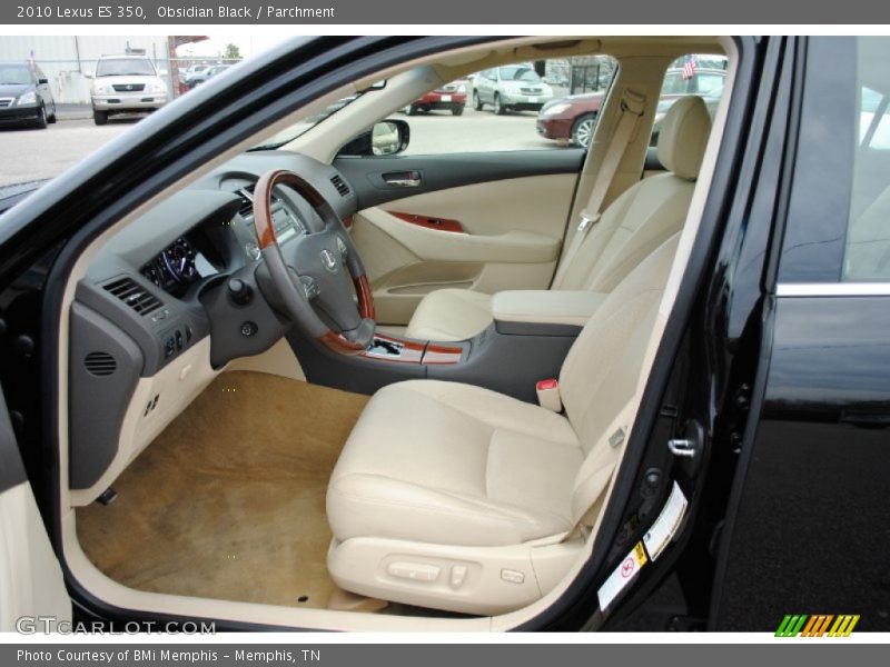 Obsidian Black / Parchment 2010 Lexus ES 350