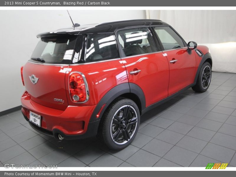Blazing Red / Carbon Black 2013 Mini Cooper S Countryman