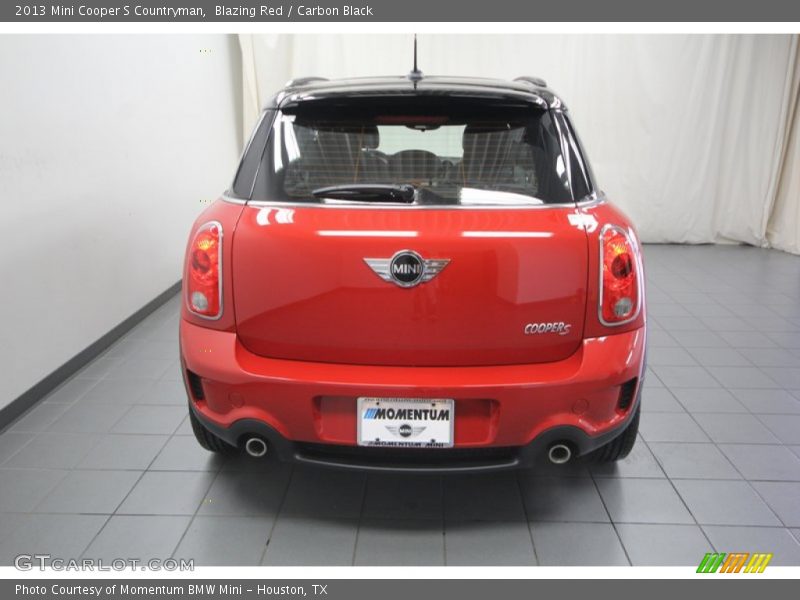 Blazing Red / Carbon Black 2013 Mini Cooper S Countryman