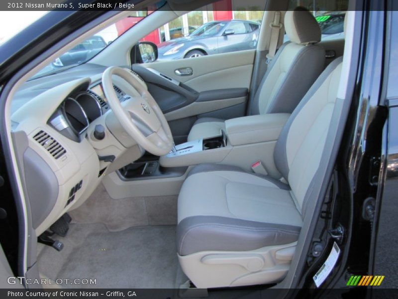  2012 Murano S Beige Interior