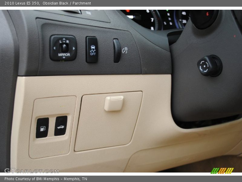 Obsidian Black / Parchment 2010 Lexus ES 350