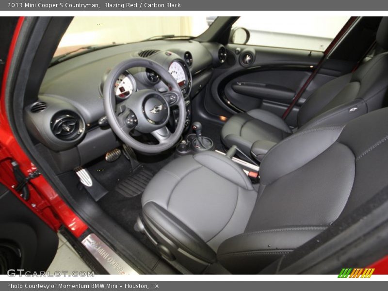 Blazing Red / Carbon Black 2013 Mini Cooper S Countryman