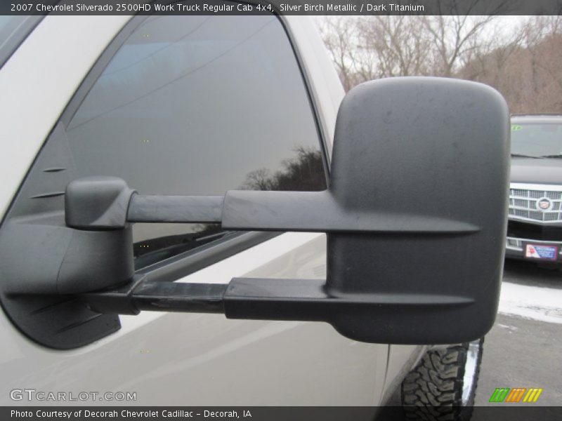 Silver Birch Metallic / Dark Titanium 2007 Chevrolet Silverado 2500HD Work Truck Regular Cab 4x4