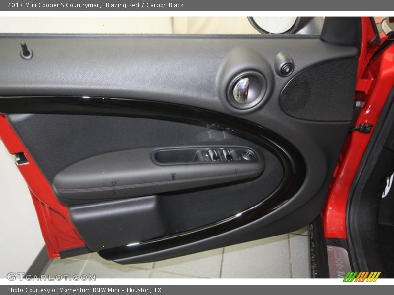 Blazing Red / Carbon Black 2013 Mini Cooper S Countryman
