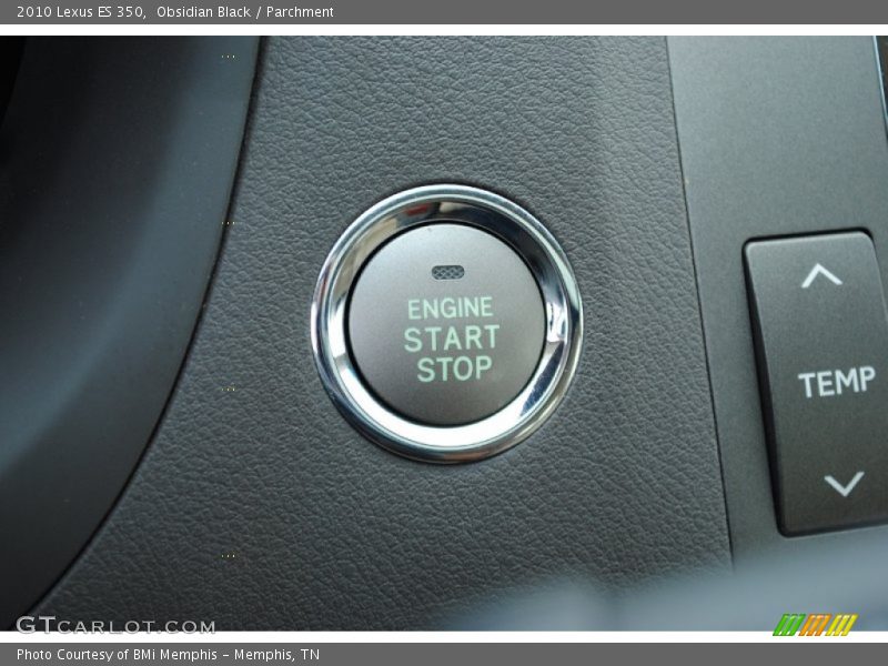 Obsidian Black / Parchment 2010 Lexus ES 350