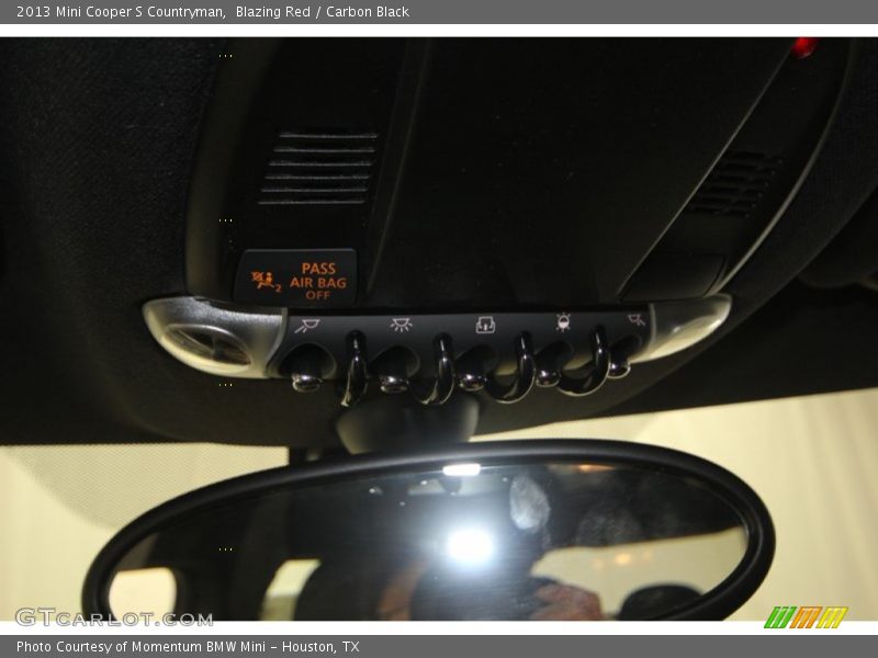 Blazing Red / Carbon Black 2013 Mini Cooper S Countryman