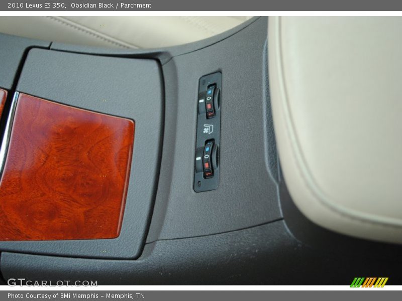 Obsidian Black / Parchment 2010 Lexus ES 350