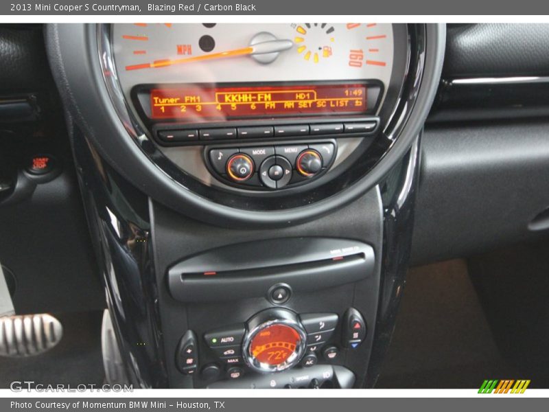 Blazing Red / Carbon Black 2013 Mini Cooper S Countryman