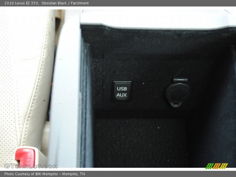 Obsidian Black / Parchment 2010 Lexus ES 350