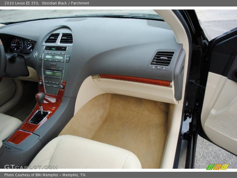 Obsidian Black / Parchment 2010 Lexus ES 350