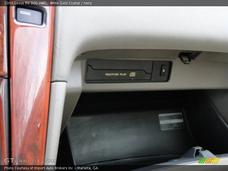 White Gold Crystal / Ivory 2003 Lexus RX 300 AWD