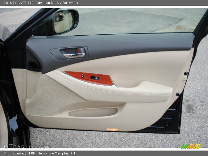 Obsidian Black / Parchment 2010 Lexus ES 350