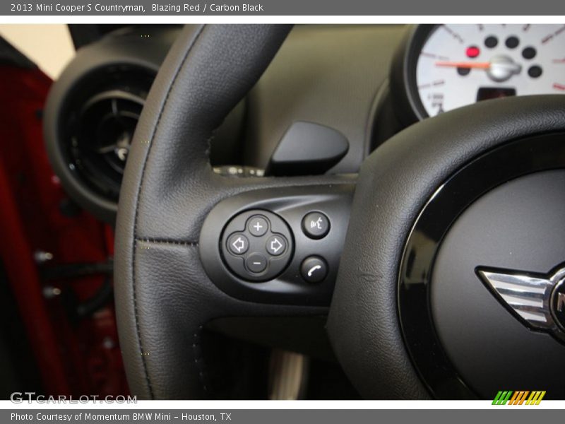 Blazing Red / Carbon Black 2013 Mini Cooper S Countryman