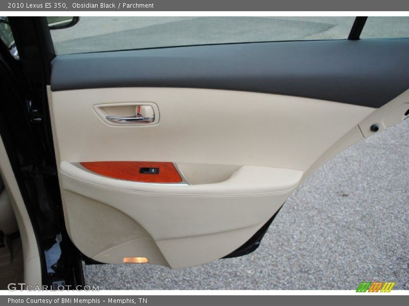 Obsidian Black / Parchment 2010 Lexus ES 350