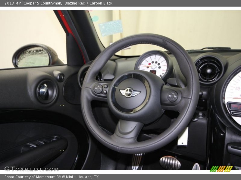 Blazing Red / Carbon Black 2013 Mini Cooper S Countryman